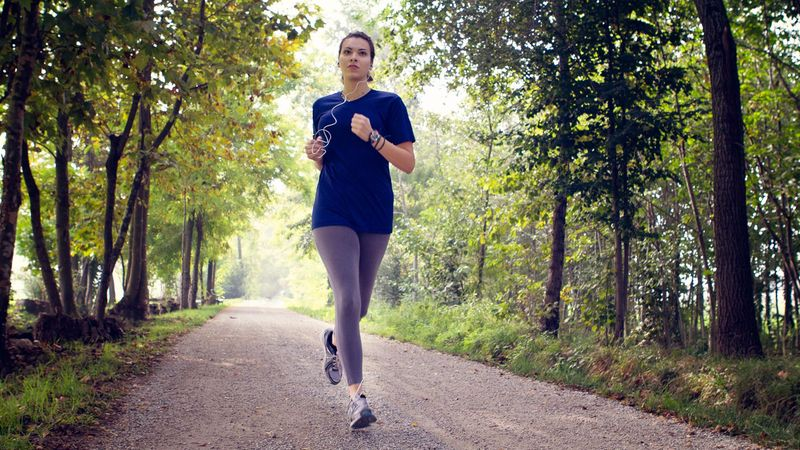 This woman knows, as all jogging women know, that her bloody fate is preordained, and but a part of nature’s grand, eternal narrative.